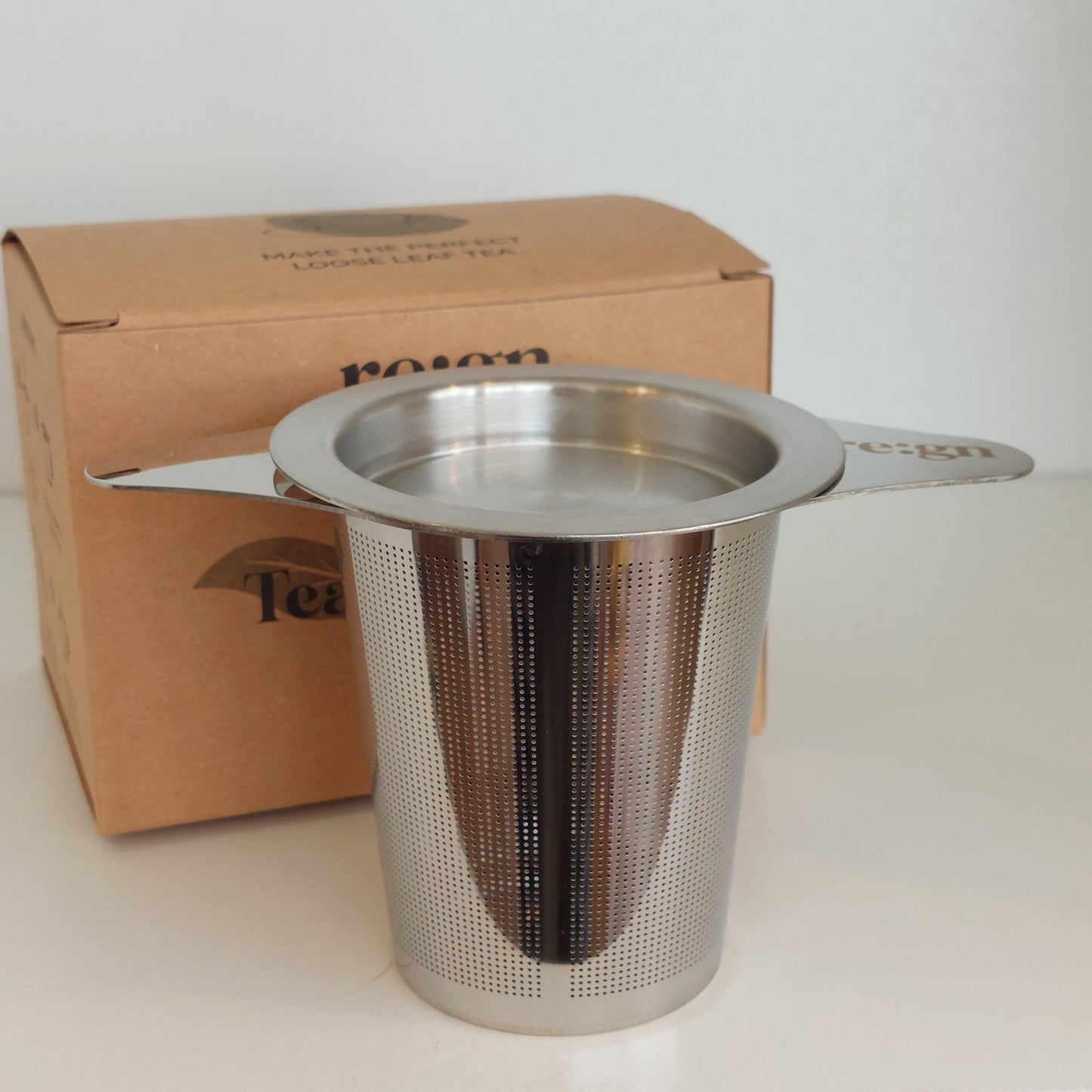 Reusable tea strainer