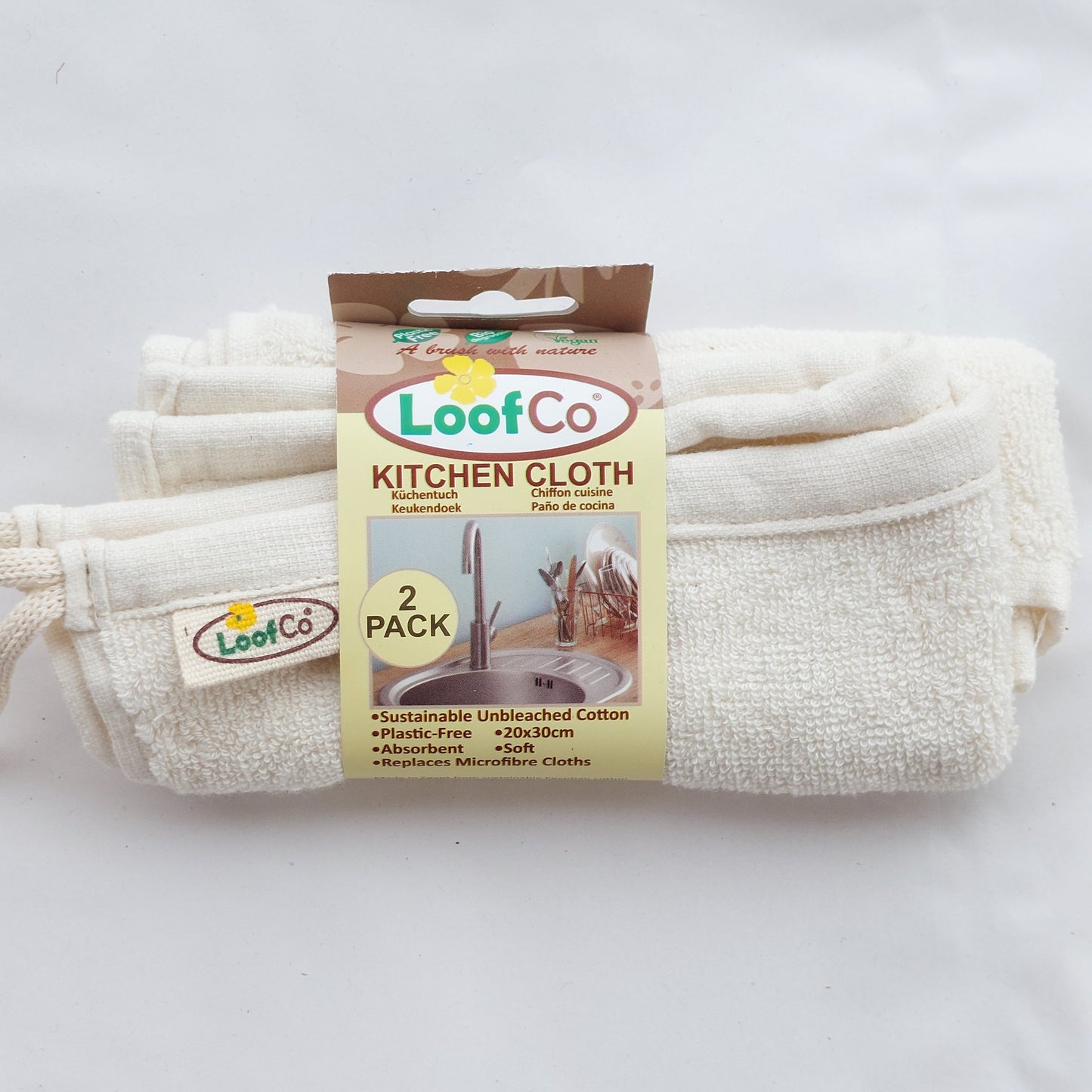 Reusable kitchen cloths (pack of 2)