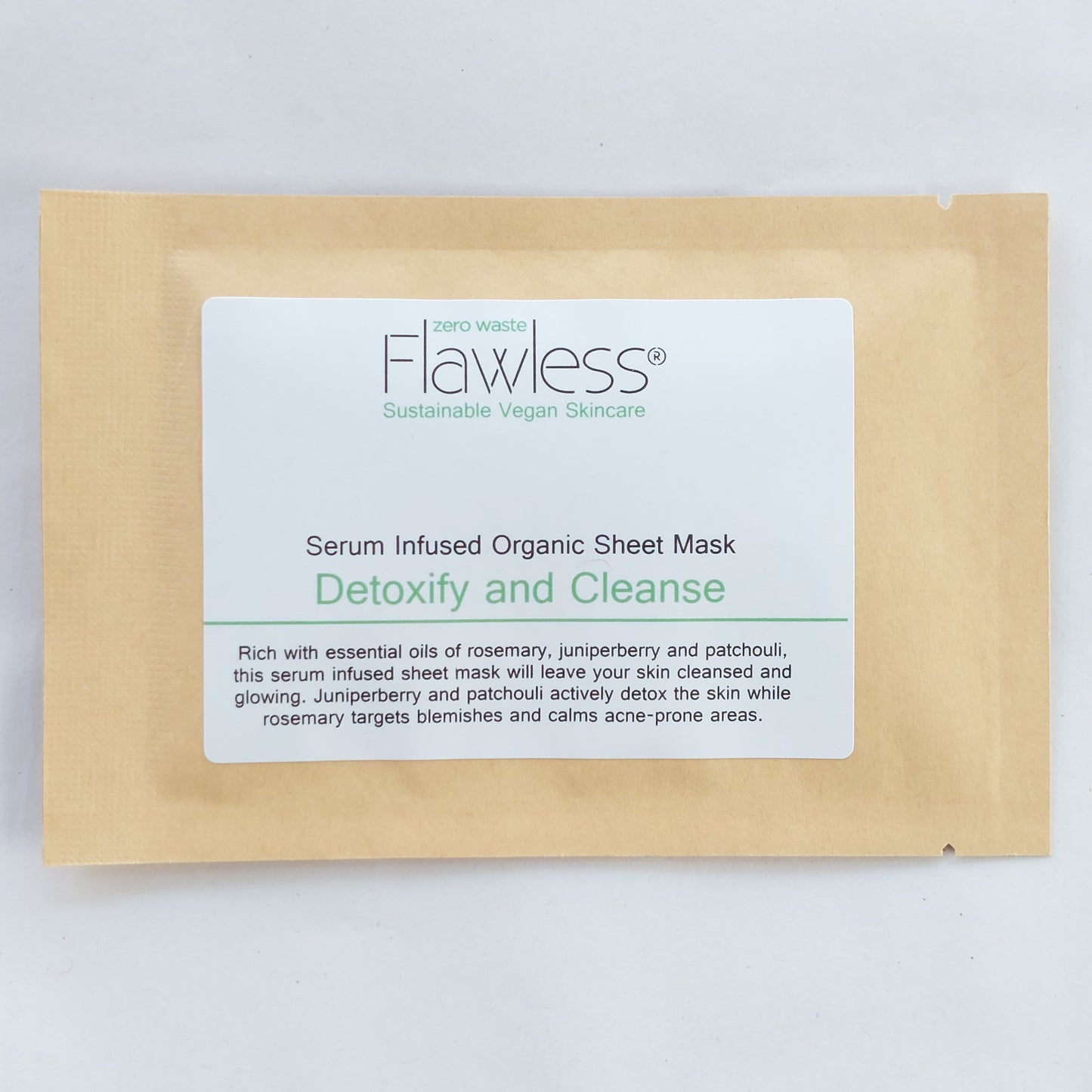 Face Sheet Mask - Detox and Cleanse