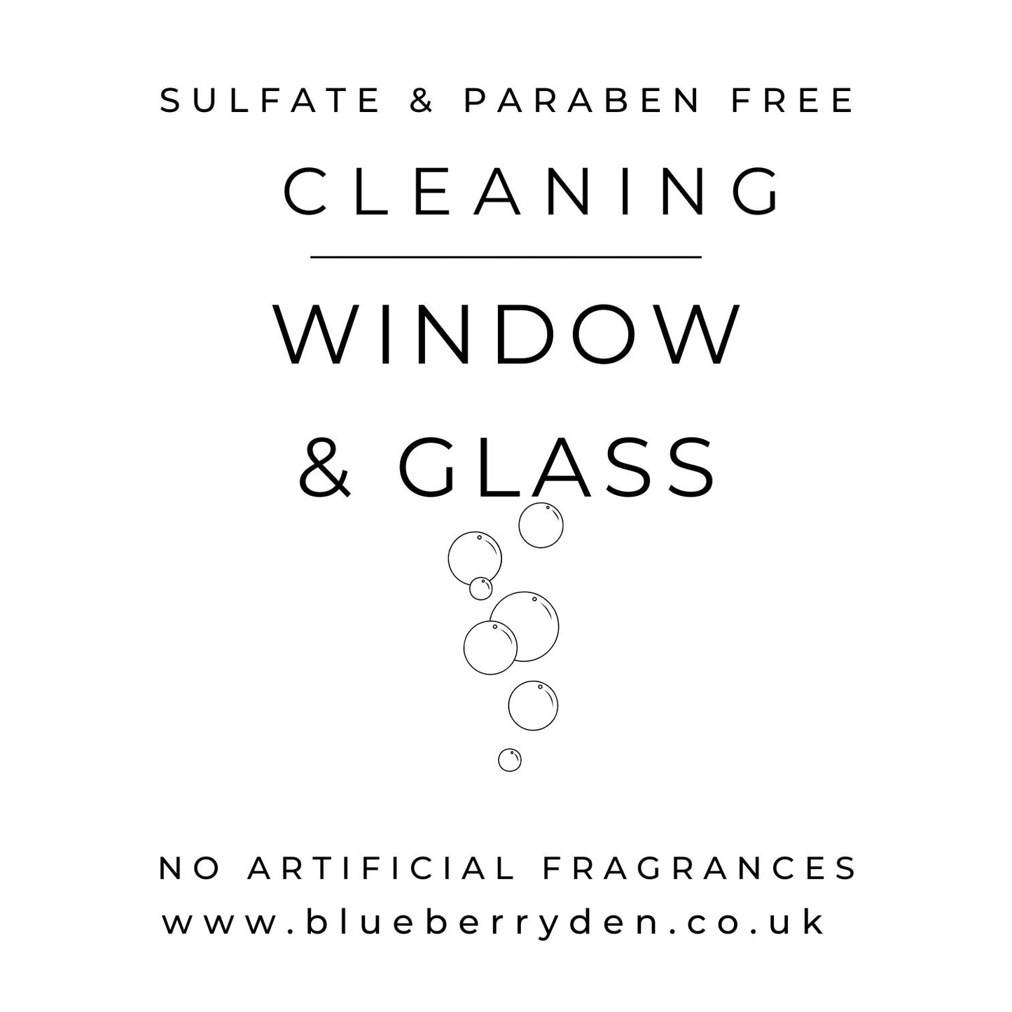 REFILL - Window and glass cleaner (Seagrass & Lotus) /500ml