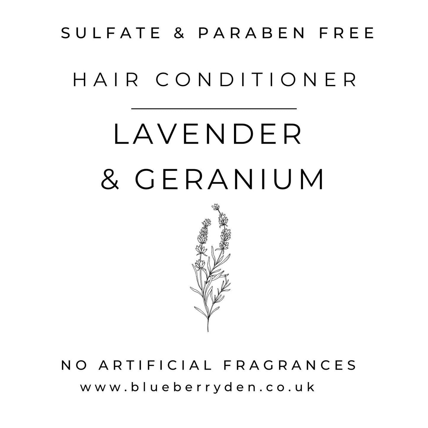 REFILL - Lavender and geranium hair conditioner /250ml