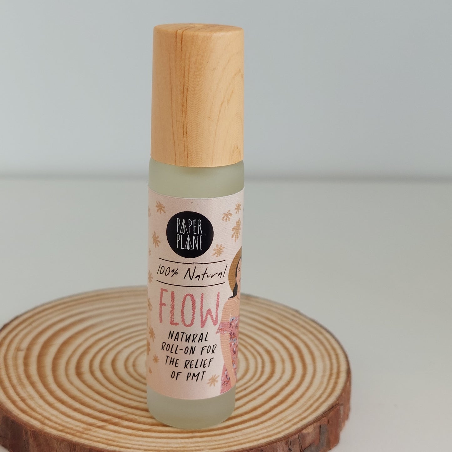 Flow - natural pulse point roller oil