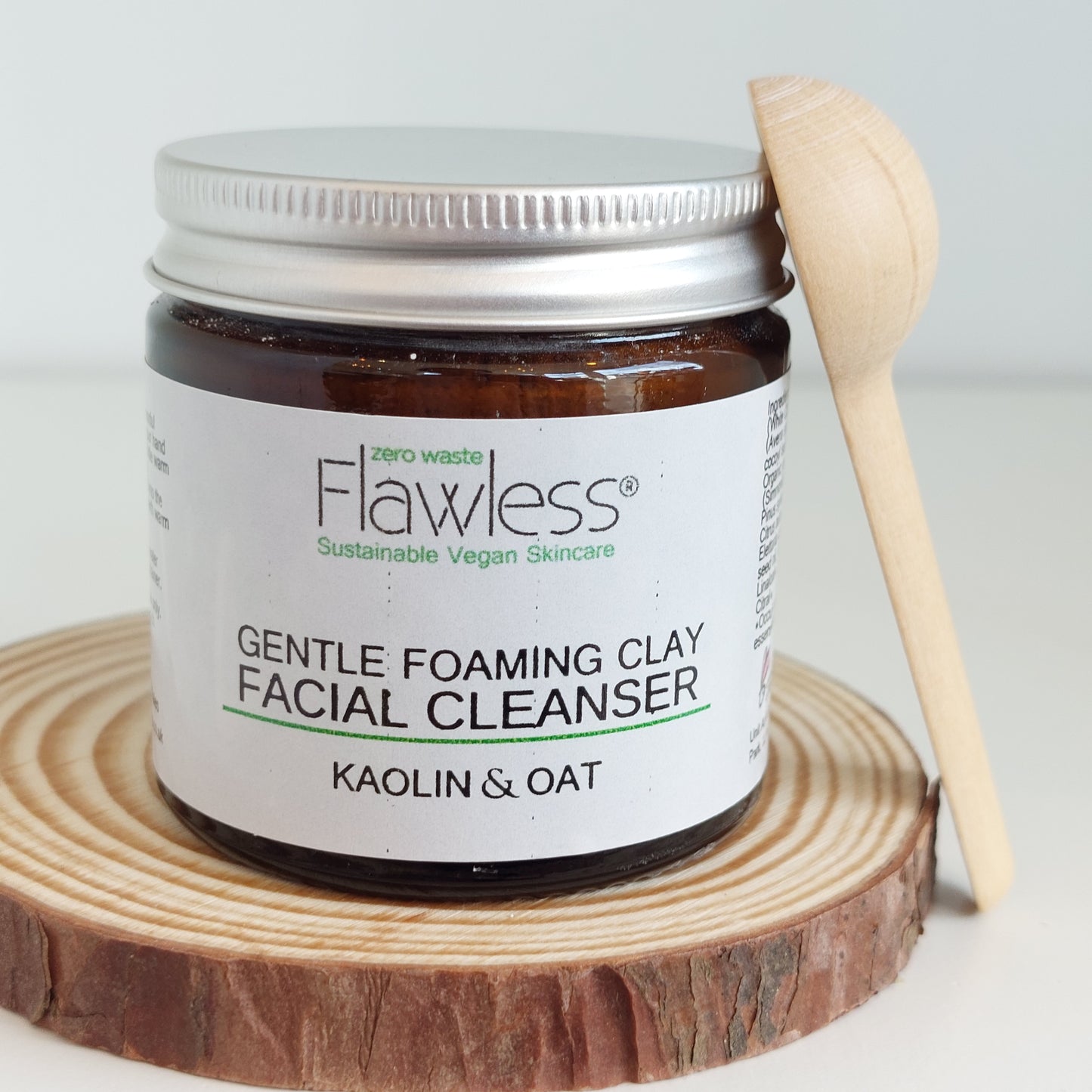 Foaming facial cleanser - kaolin and oat /60ml