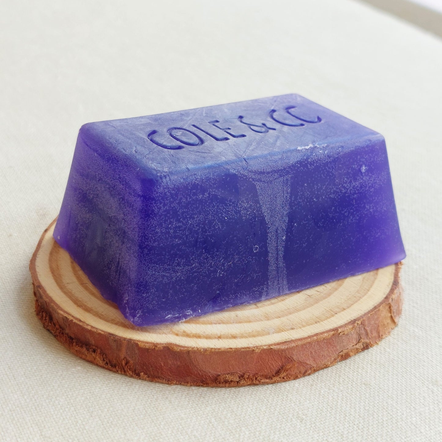 Unwrapped soap log