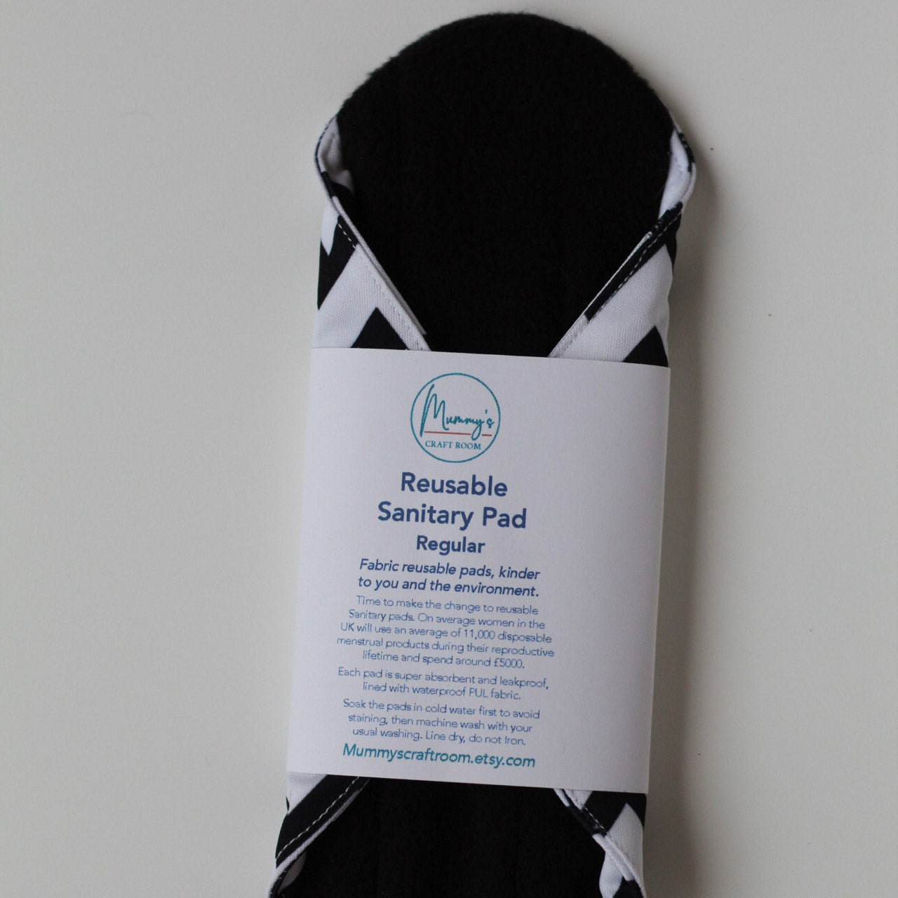 Reusable sanitary pad /regular flow