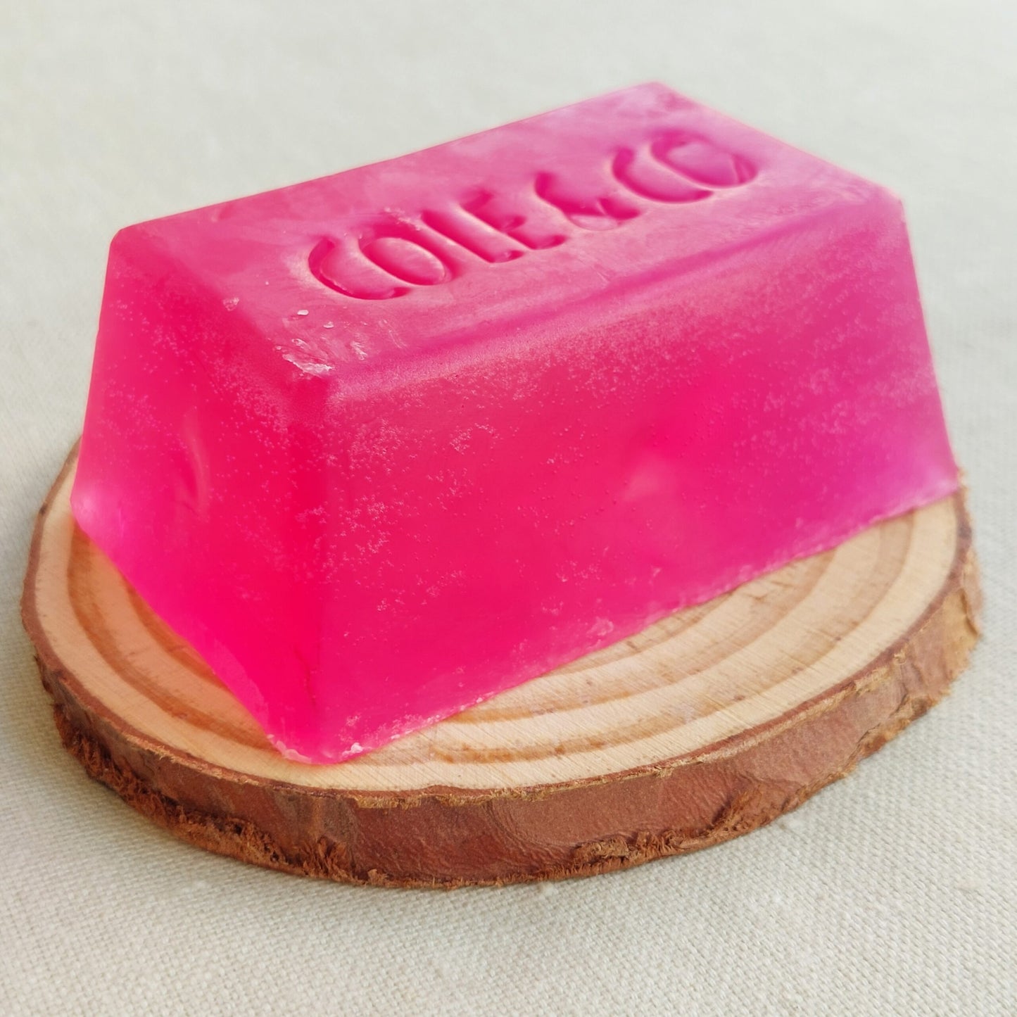Unwrapped soap log