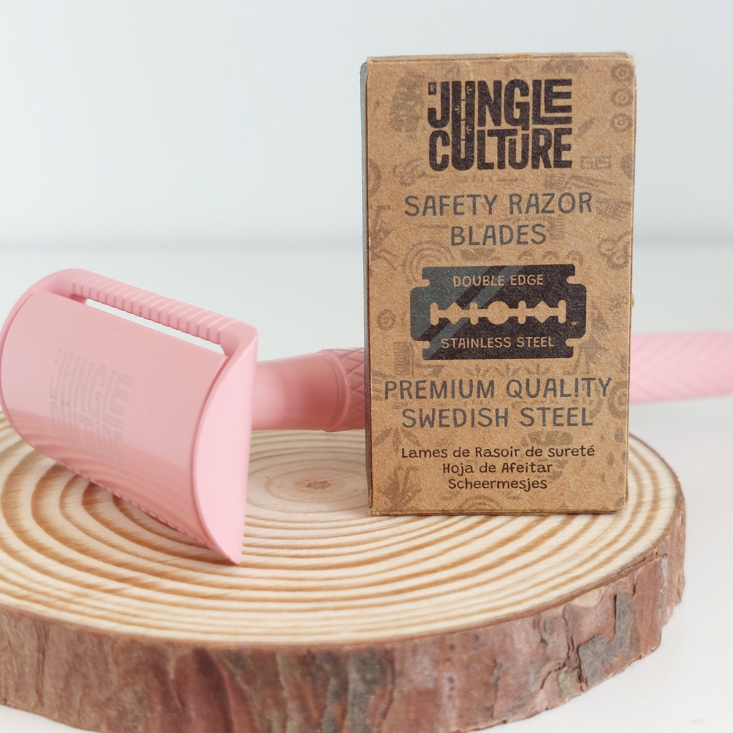 Safety razor - soft pink
