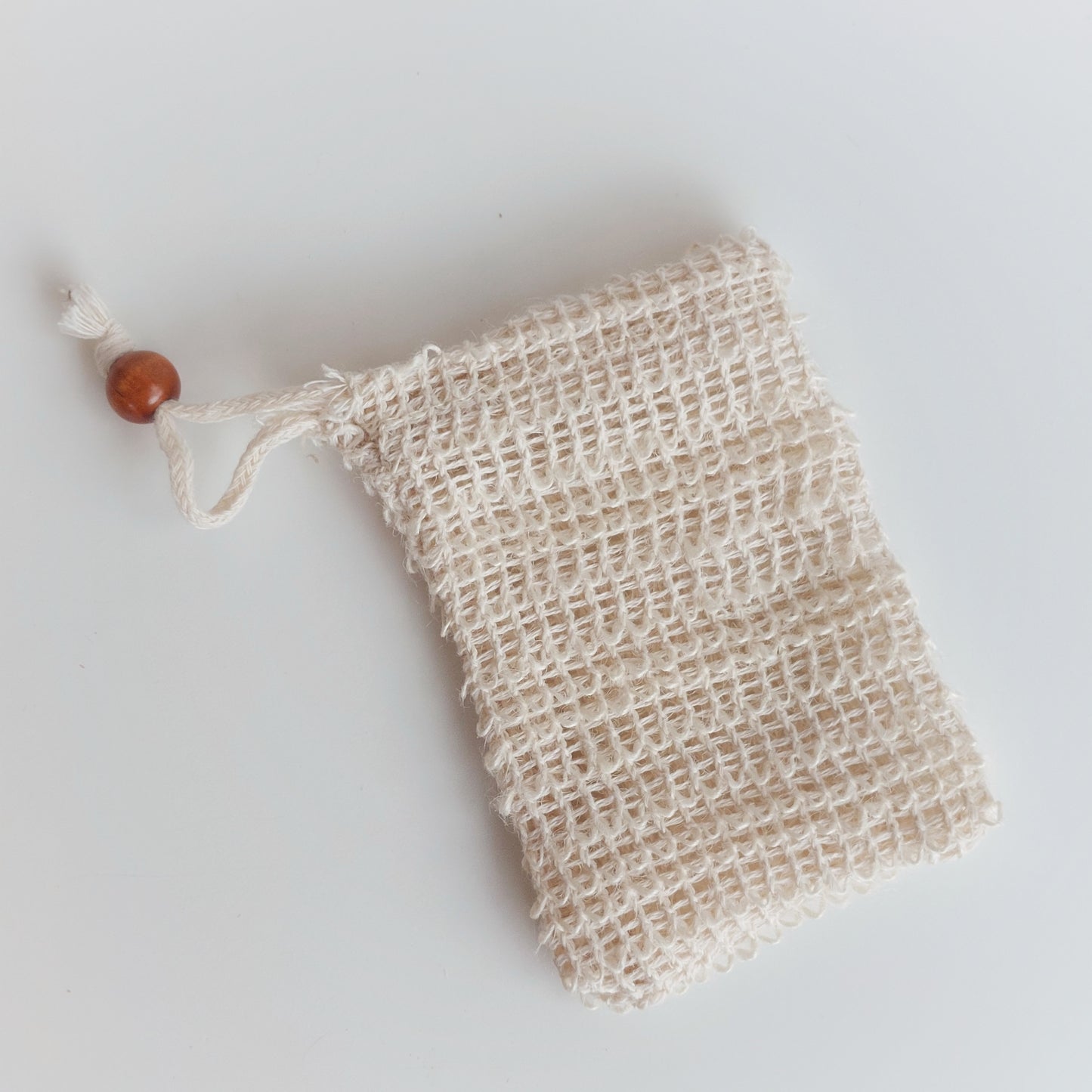 Sisal soap pouch and exfoliator