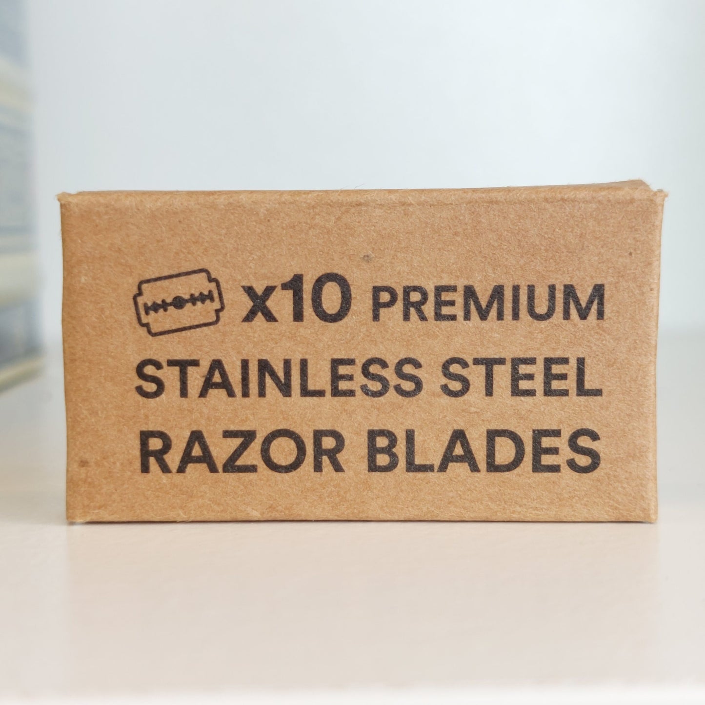 Stainless steel razor blades