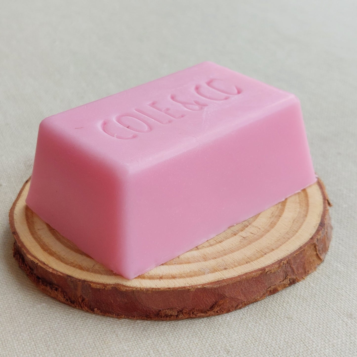 Unwrapped soap log