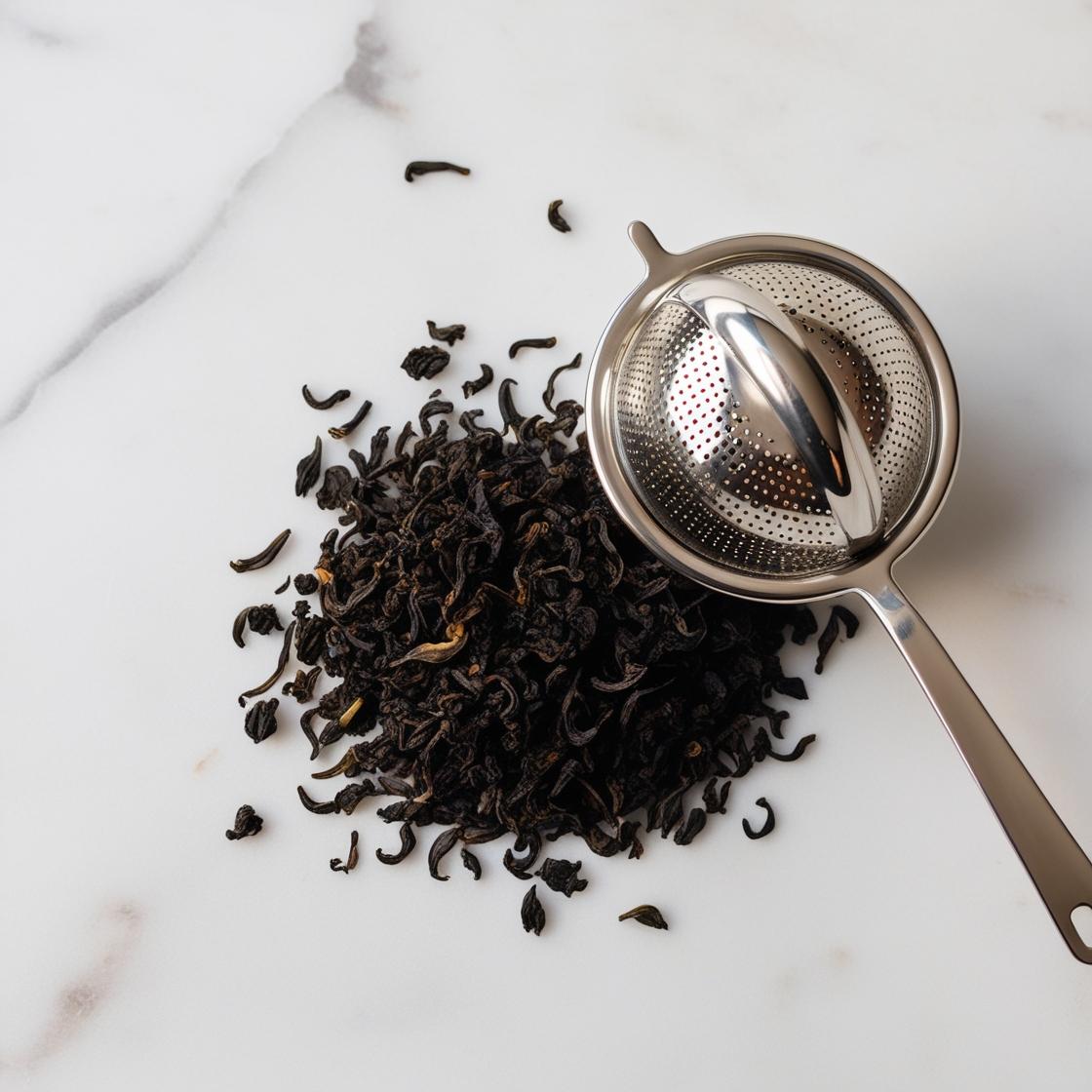 Loose leaf tea and accessories