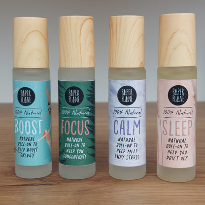 Natural Pulse Point Roller Oil - CALM, BOOST, FOCUS, SLEEP