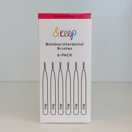 Bamboo interdental brushes - size 0 / size 3