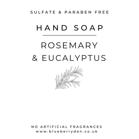 REFILL - Rosemary and eucalyptus hand soap /250ml