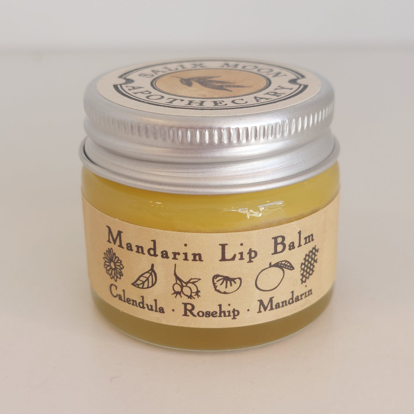 Mandarin Lip Balm | Organic Rosehip and Calendula
